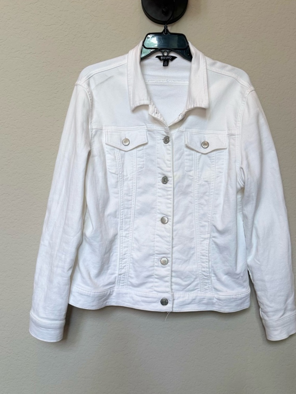 Buffalo David Bitton White Women's Denim Jacket